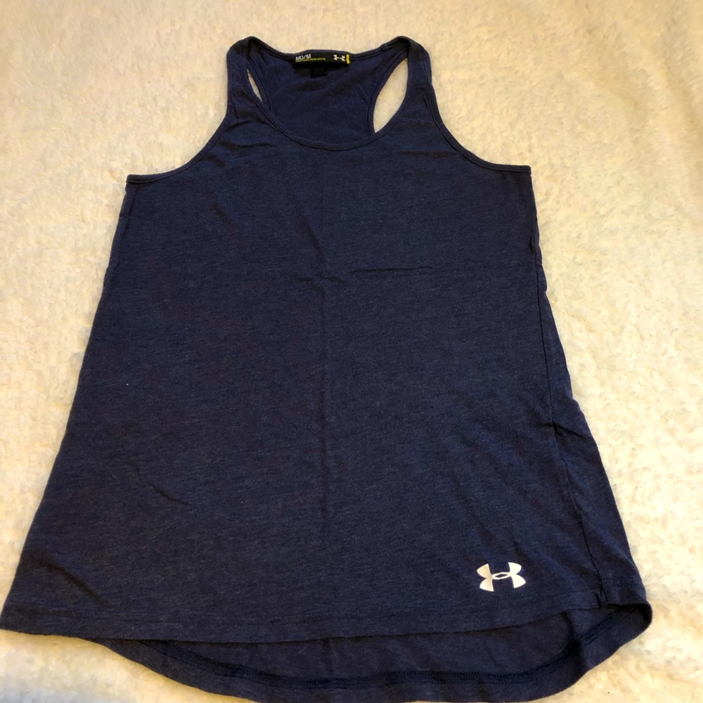 Dark navy Under Armour tank top